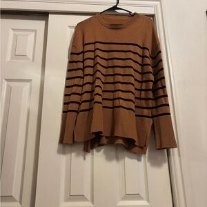 women’s striped sweater
